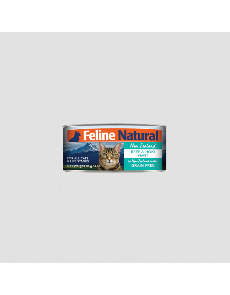 Feline Natural Feline Natural Canned Cat Food | Beef & Hoki Feast 3 oz CASE/24