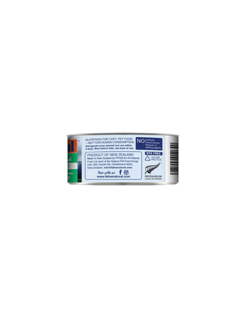 Feline Natural Feline Natural Canned Cat Food | Lamb Feast 3 oz single