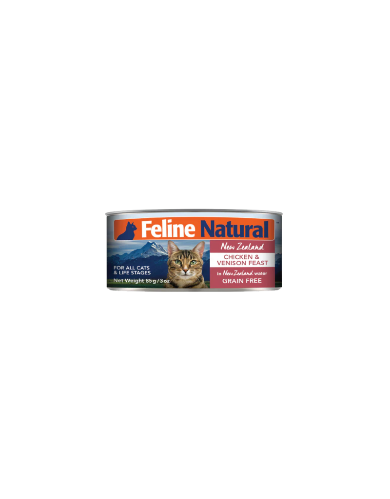 Feline Natural Feline Natural Canned Cat Food | Chicken & Venison 3 oz single