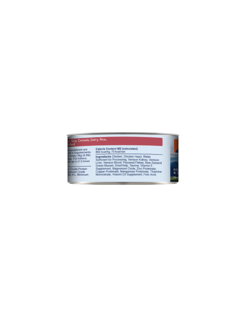 Feline Natural Feline Natural Canned Cat Food | Chicken & Venison 3 oz CASE/24