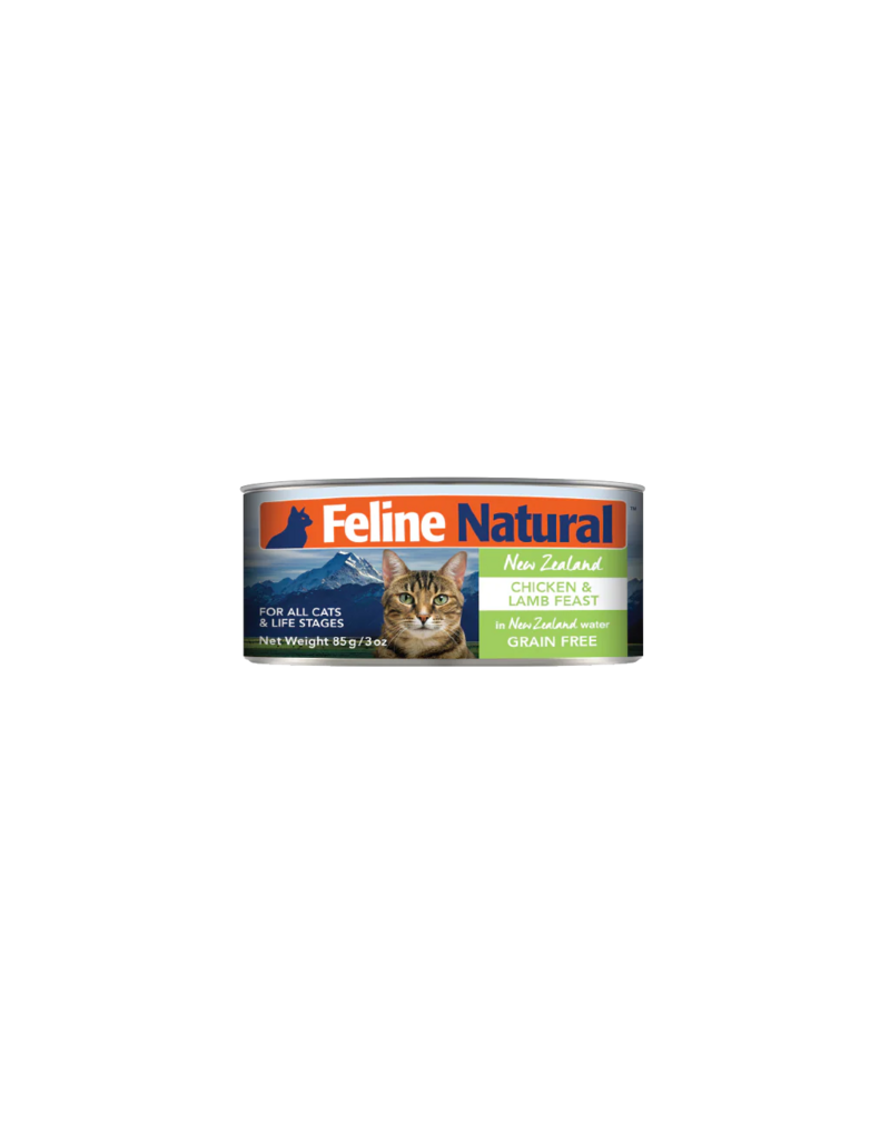 Feline Natural Feline Natural Canned Cat Food | Chicken & Lamb Feast 3 oz CASE/24