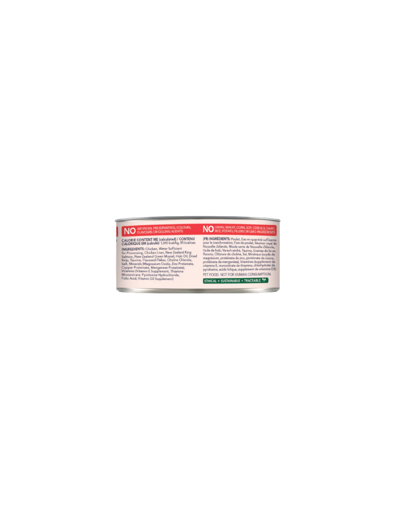 Feline Natural Feline Natural Canned Cat Food | Chicken & King Salmon Feast 3 oz CASE/24