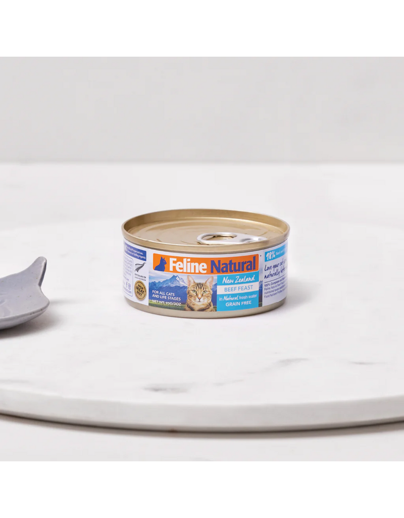 Feline Natural Feline Natural Canned Cat Food | Beef Feast 3 oz CASE/24