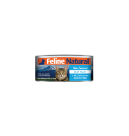 Feline Natural Feline Natural Canned Cat Food | Beef Feast 3 oz CASE/24