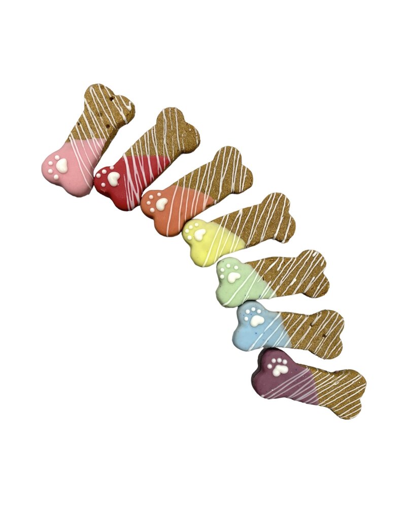 Paws Gourmet Bakery Paws Gourmet Bakery | Rainbow Mini Bones single