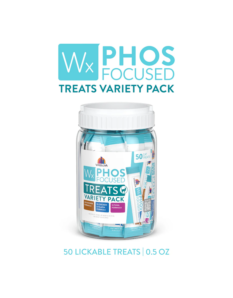 Weruva Weruva Wx | Phos Focused Variety Pack Lickable Cat Treats 50 Ct