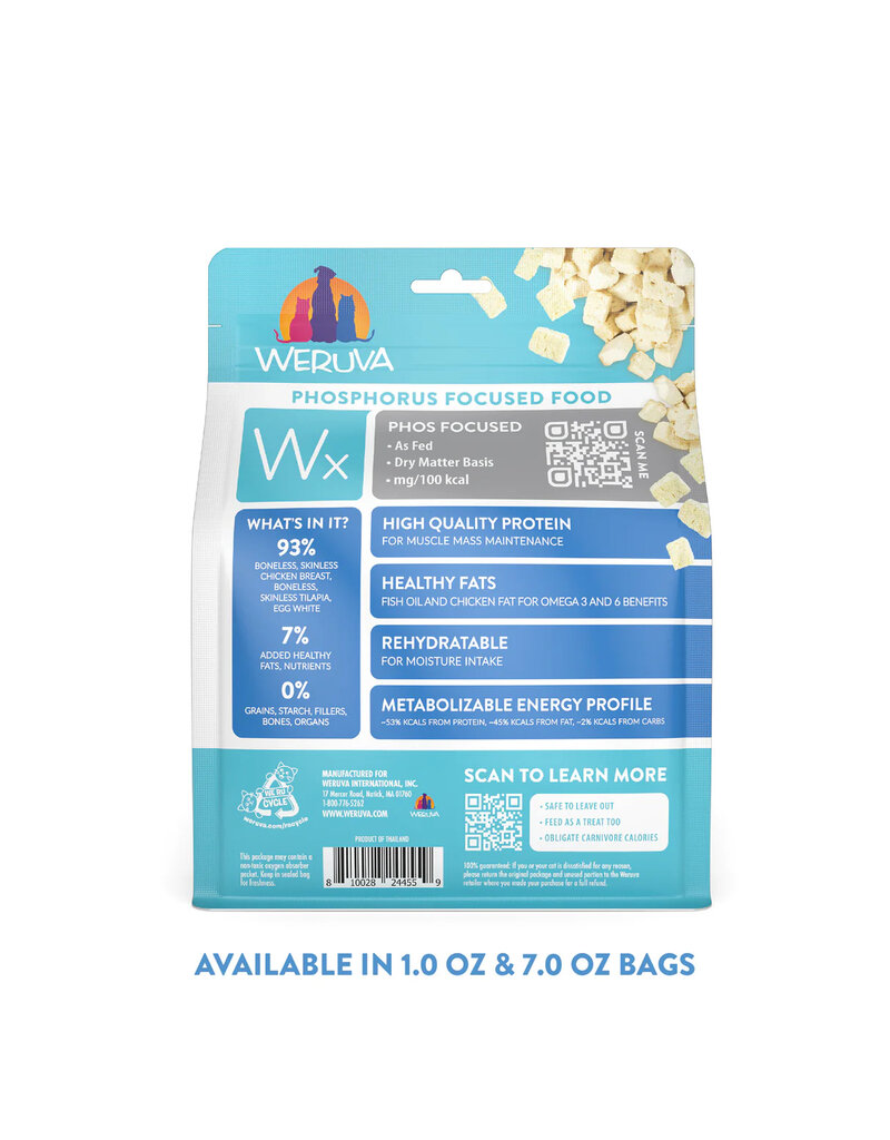 Weruva Weruva Wx Freeze Dried Cat Food | Chicken & Tilapia Formula 7 oz