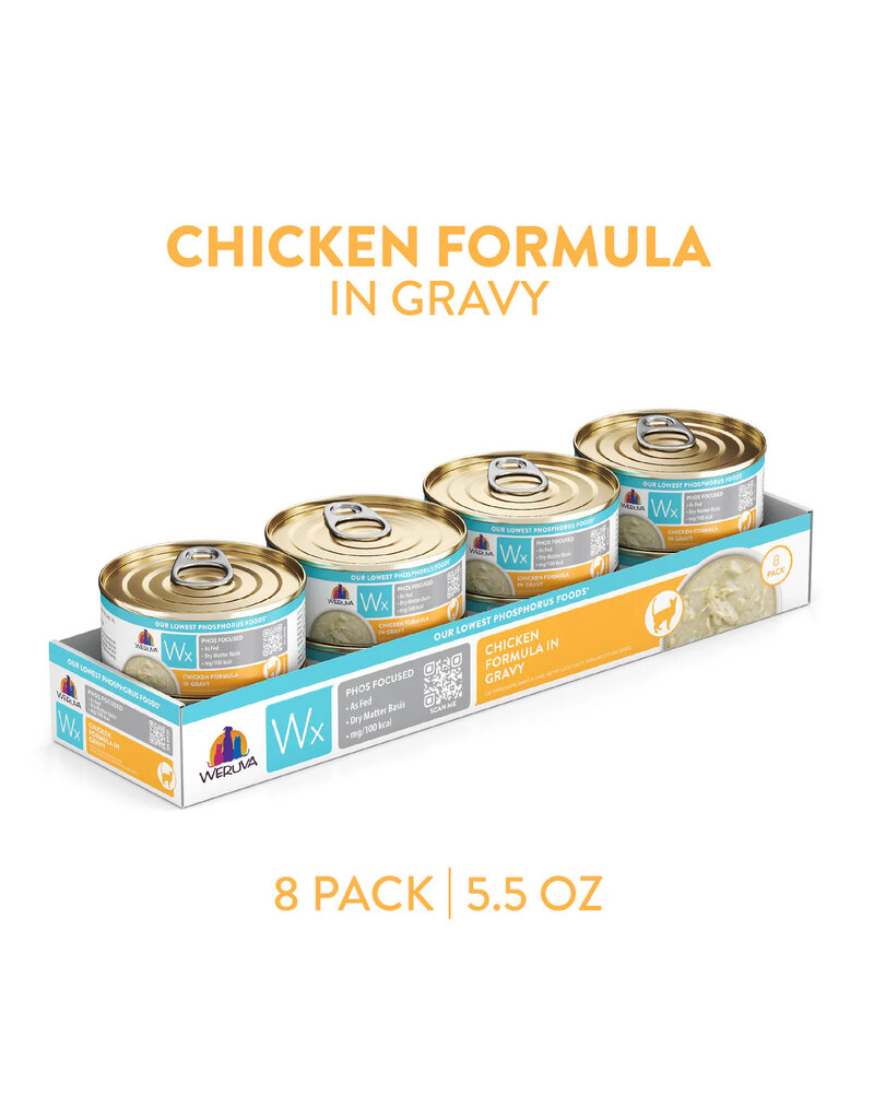 Weruva Weruva Wx Canned Cat Food | Chicken Gravy Formula 5.5 oz single