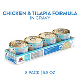 Weruva Weruva Wx Canned Cat Food | Chicken & Tilapia Gravy Formula 5.5 oz single