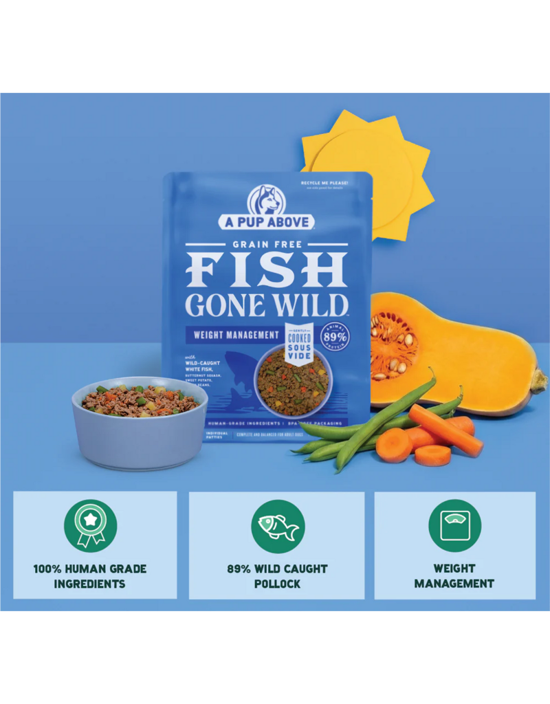 A Pup Above A Pup Above Gently Cooked | Fish Gone Wild Recipe 1 lb (*Frozen Products for Local Delivery or In-Store Pickup Only. *)