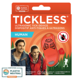 TicklessUSA Tickless Pet  Human Tag | Chemical Free Ultrasonic Tick Repellent Orange