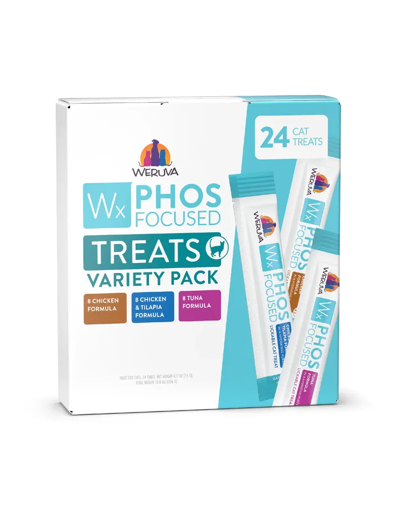 Weruva Weruva Wx | Phos Focused Variety Pack Lickable Cat Treats 24 Ct