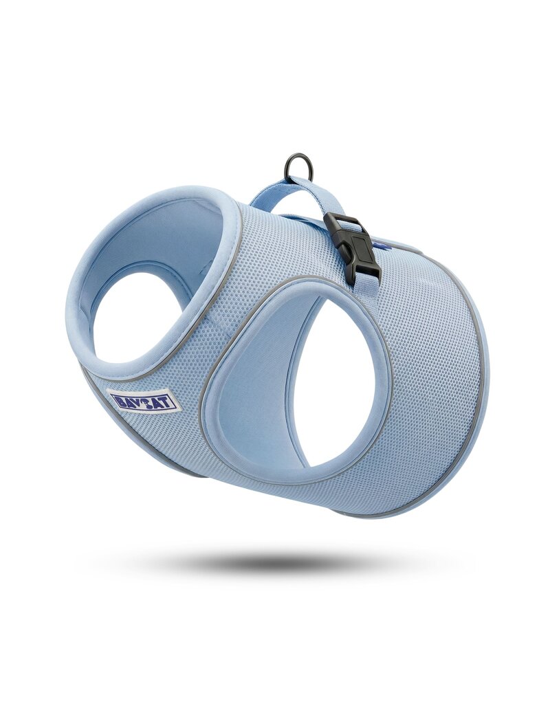 BayDog BayCat Harness | BayCat Blue w/ 6 Ft Leash Extra Small (XS)
