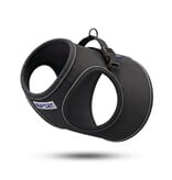 BayDog BayCat Harness | Covert Black w/ 6 Ft Leash Small