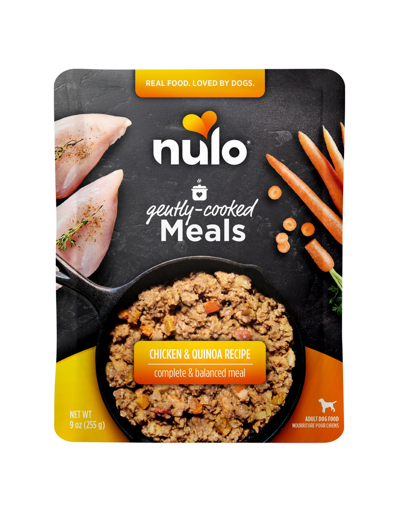 Nulo Nulo Dog Gently Cooked Pouch | Chicken & Quinoa Recipe 9 oz CASE/8