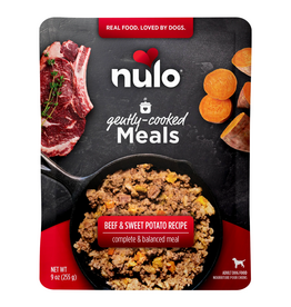 Nulo Nulo Dog Gently Cooked Pouch | Beef & Sweet Potato Recipe 9 oz single