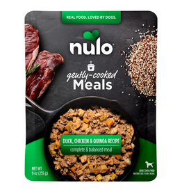 Nulo Nulo Dog Gently Cooked Pouch | Duck, Chicken & Quinoa Recipe 9 oz single
