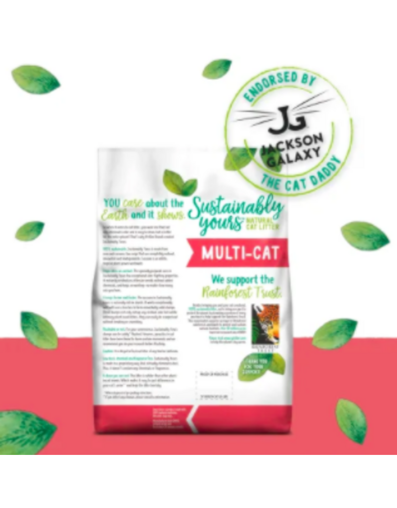 Sustainably Yours Cat Litter | Multi Cat 13 lb (* Litter 12 lbs or More for Local Delivery or In-Store Pickup Only. *)