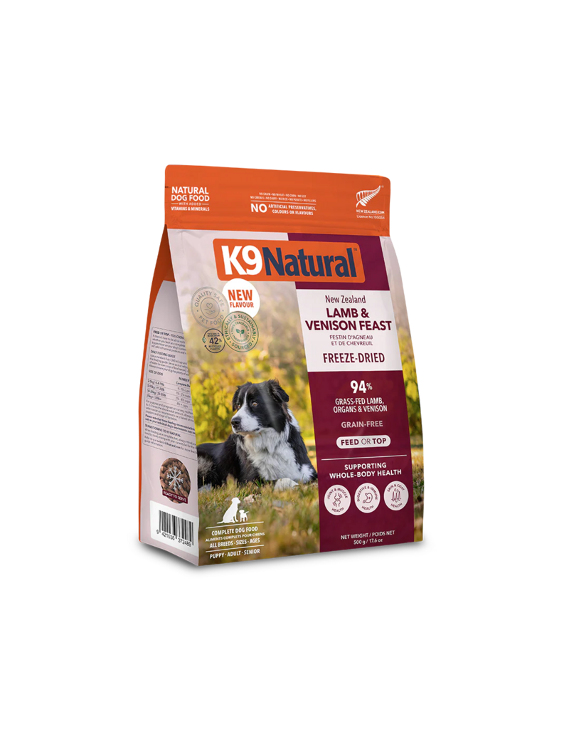 K9 Natural K9 Natural Freeze Dried Dog Food |  Lamb & Venison 17.6 oz