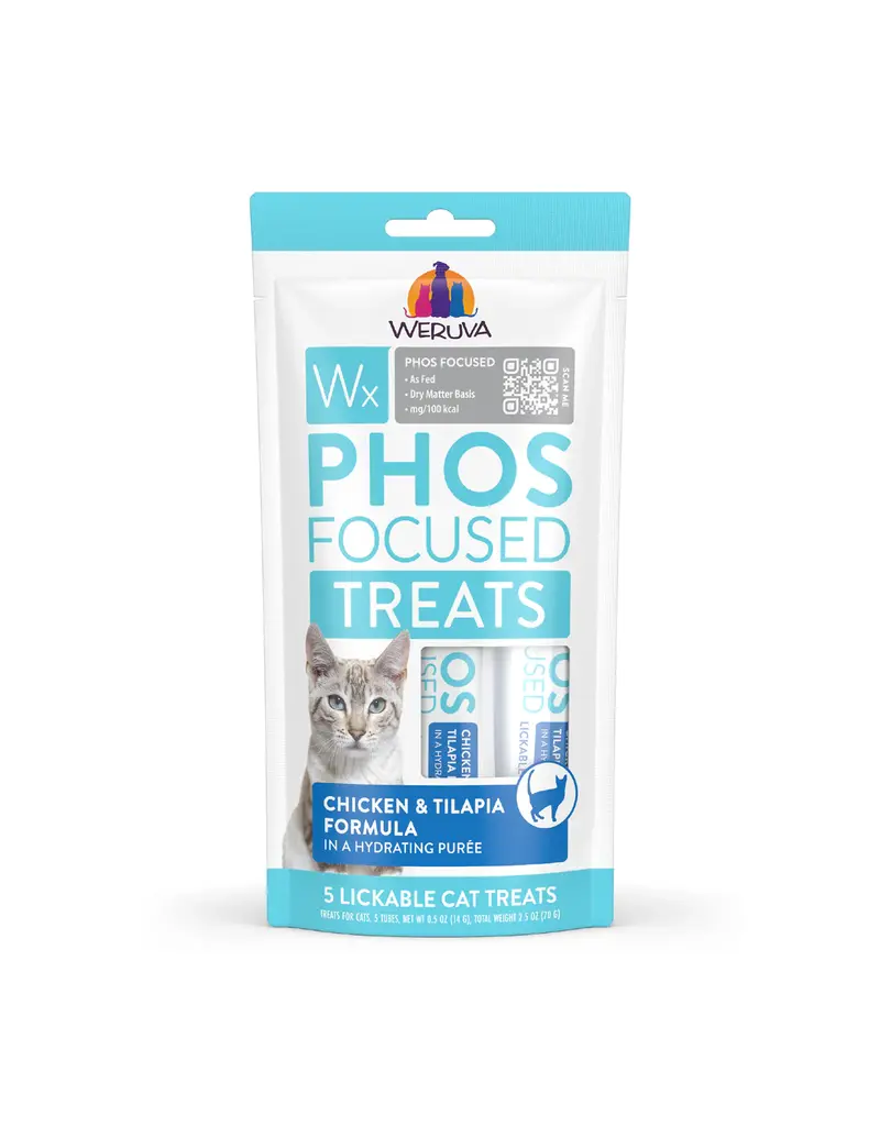Weruva Weruva Wx | Phos Focused Chicken & Tilapia Formula Lickable Cat Treats 2.5 oz