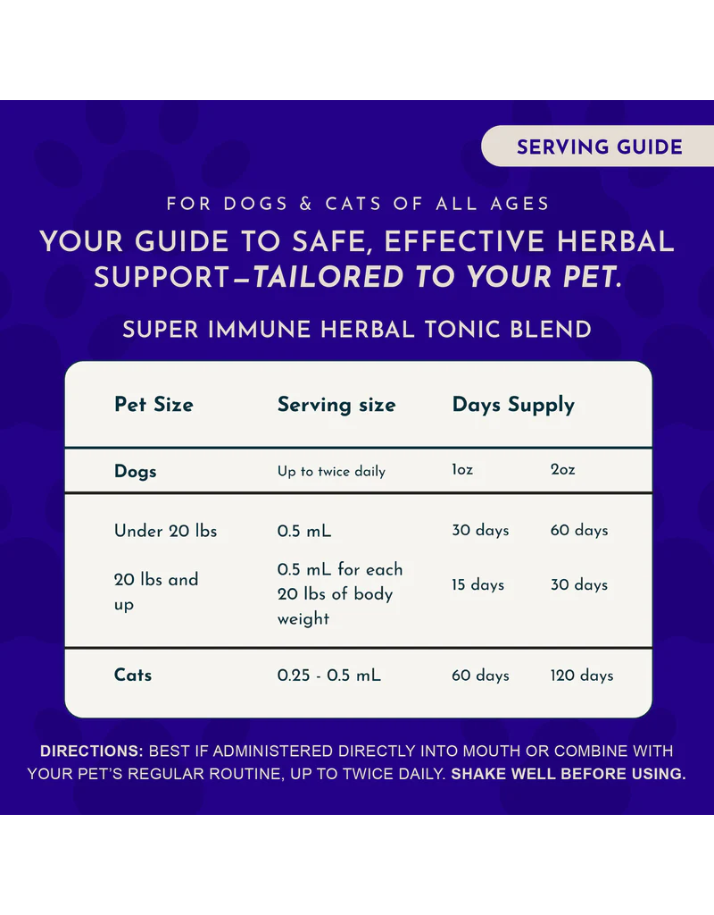 Animal Essentials Animal Essentials Supplements | Super Immune 2 oz