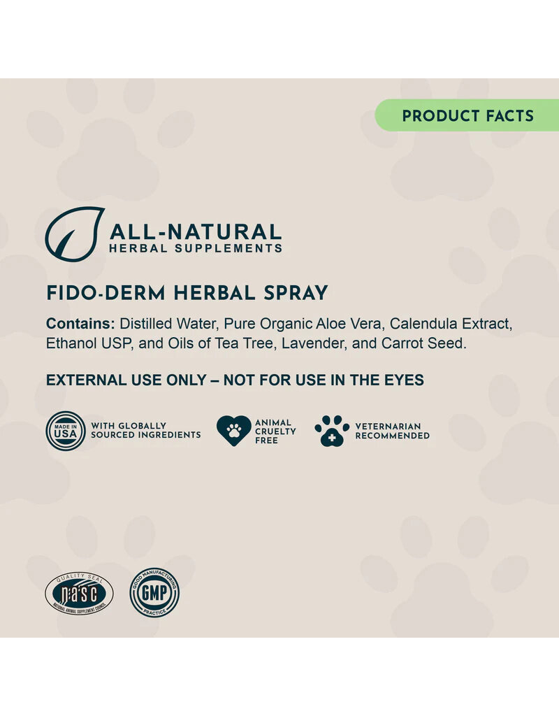 Animal Essentials Animal Essentials FidoDerm Herbal Spray 4 oz