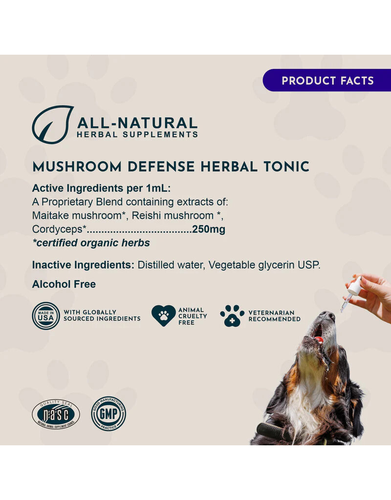 Animal Essentials Animal Essentials Tinctures Mushroom Defense Myco Triplex 2 oz
