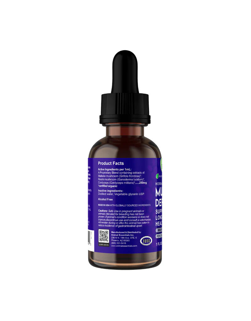 Animal Essentials Animal Essentials Tinctures Mushroom Defense Myco Triplex 2 oz