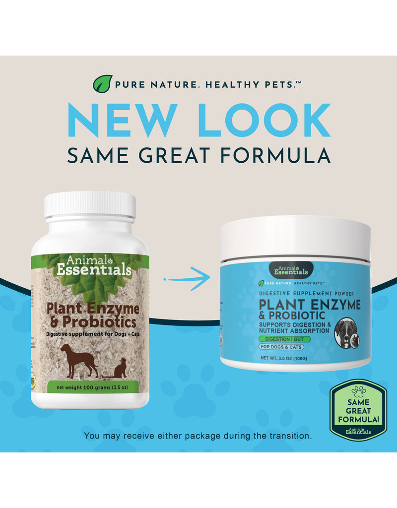 Animal Essentials Animal Essentials Plant Enzymes & Probiotics 3.5 oz (100 g)