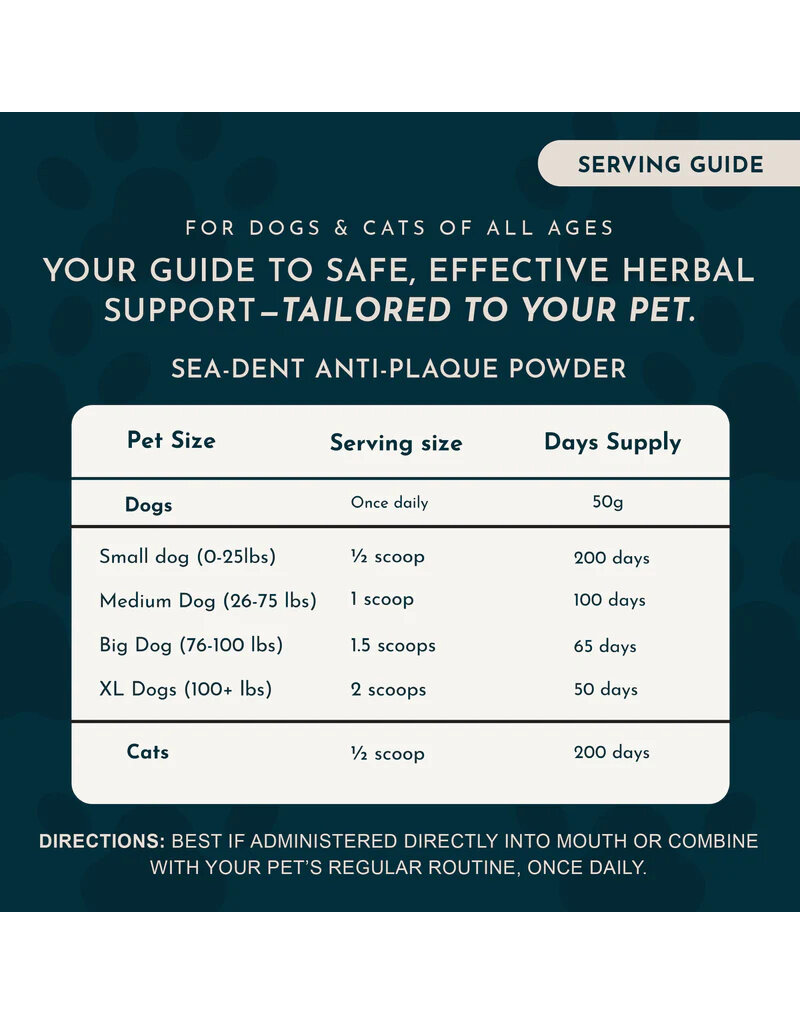Animal Essentials Animal Essentials SeaDent For Dogs 2.5 oz (70 g)