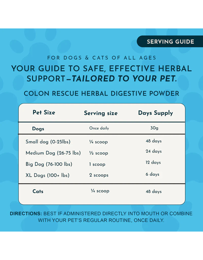 Animal Essentials Animal Essentials Colon Rescue Powder 1 oz