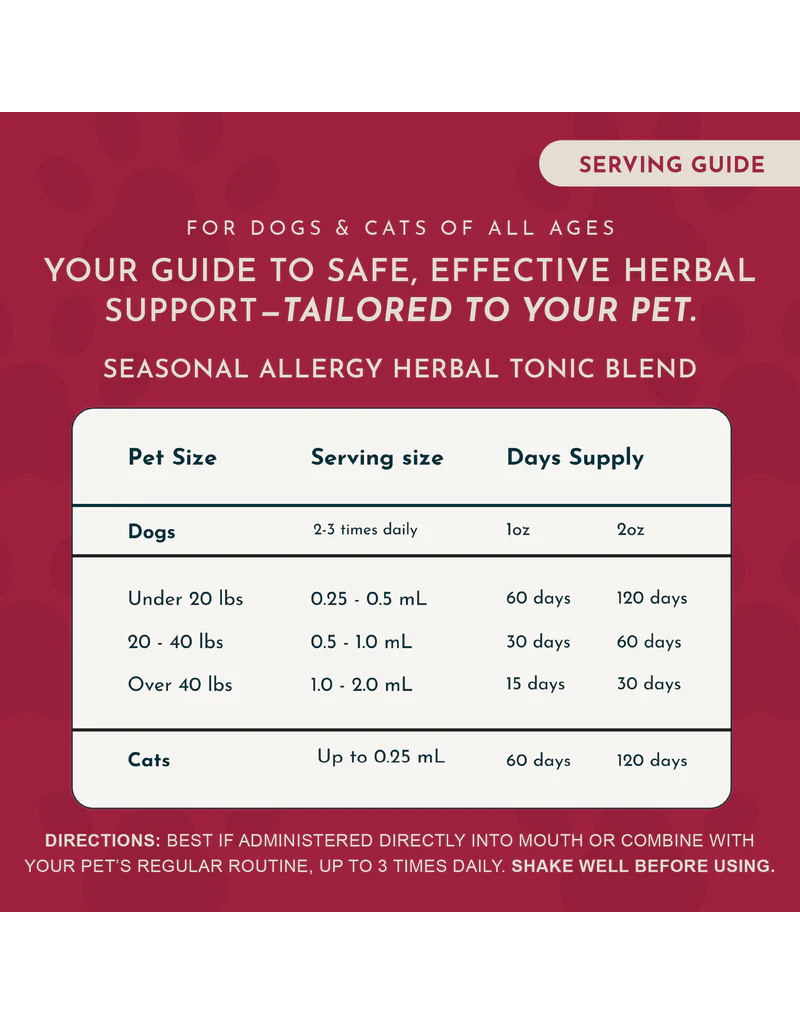 Animal Essentials Animal Essentials Supplements | Seasonal Allergy 2.8 oz