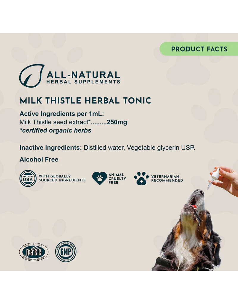Animal Essentials Animal Essentials Supplements | Milk Thistle 2 oz