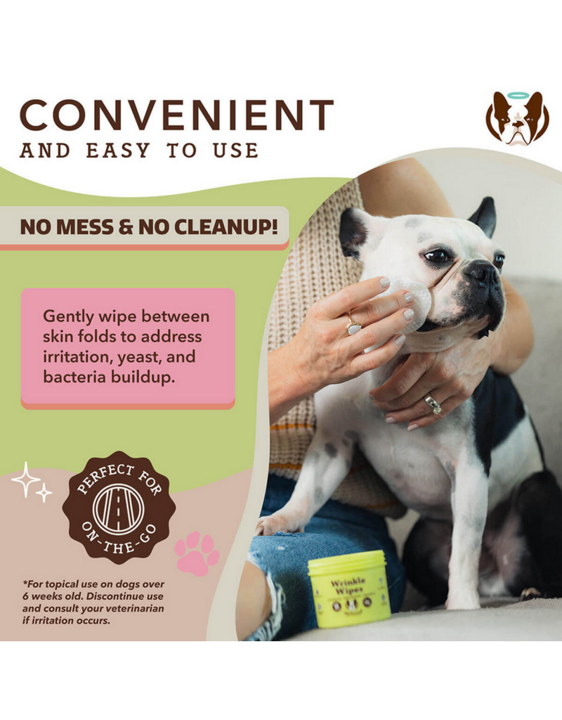 Natural Dog Company Natural Dog Company | Wrinkle Wipes 100 Ct