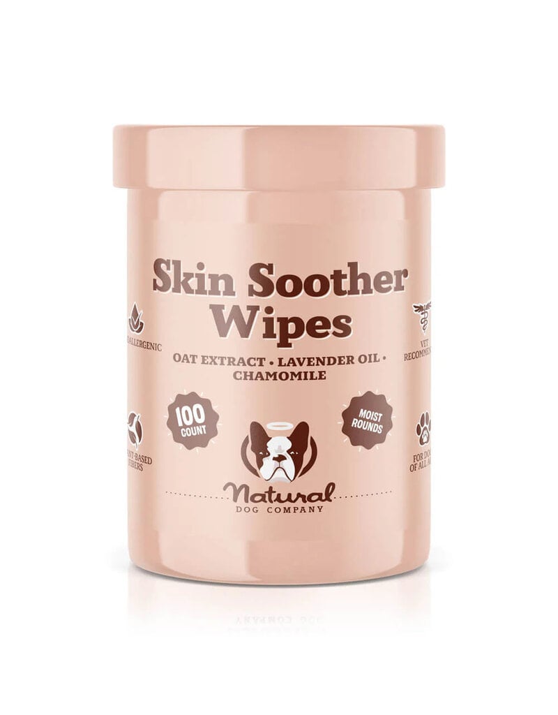 Natural Dog Company Natural Dog Company | Skin Soother Wipes 100 Ct