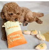 Pups & Bubs Pups & Bubs Plush Dog Toy | Snuffle Cheesy Nachos
