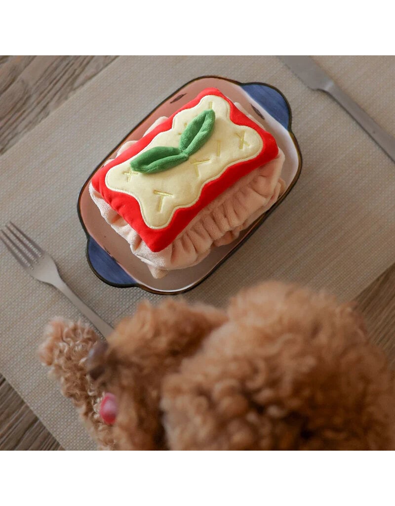 Pups & Bubs Pups & Bubs Plush Dog Toy | Snuffle Lasagna
