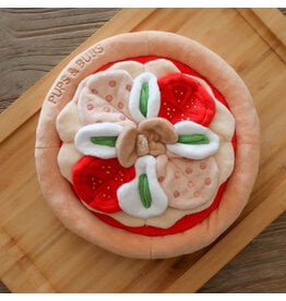 Pups & Bubs Pups & Bubs Plush Dog Toy | Snuffle Pepperoni Pizza