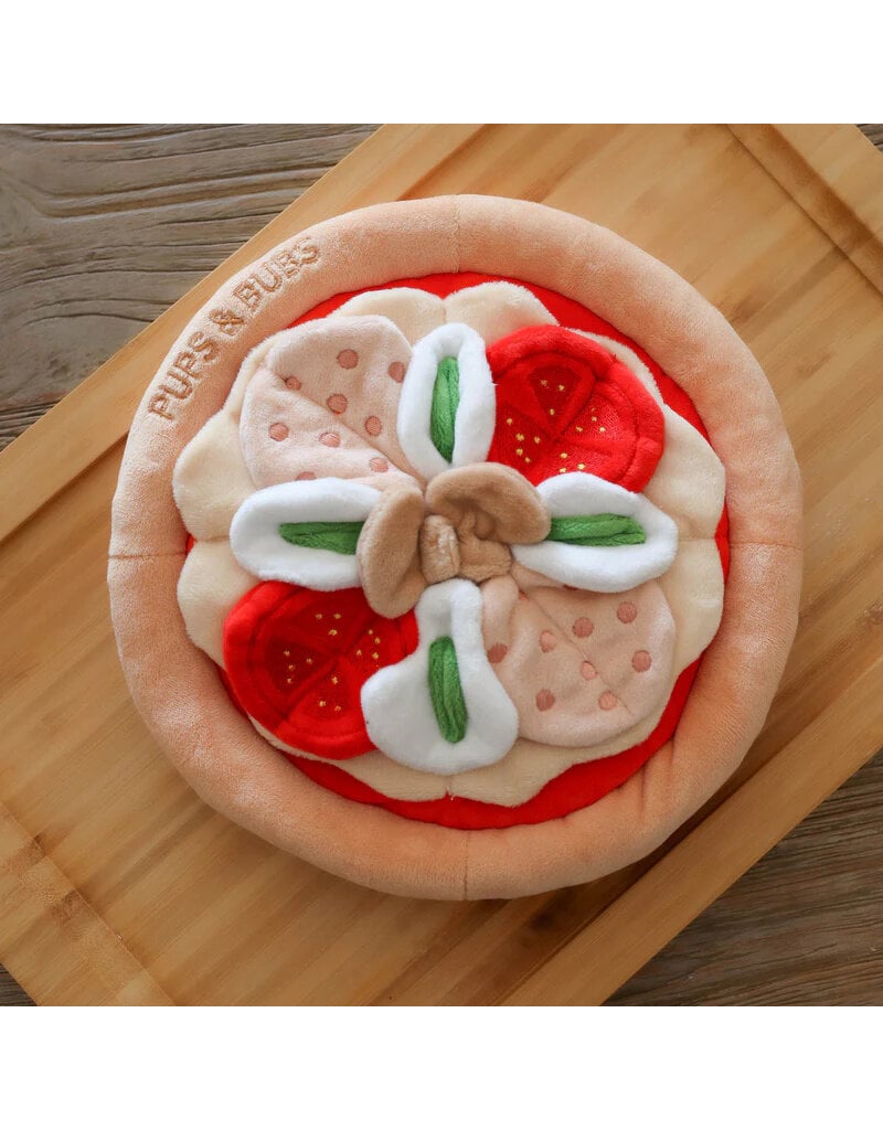 Pups & Bubs Pups & Bubs Plush Dog Toy | Snuffle Pepperoni Pizza