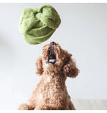 Pups & Bubs Pups & Bubs Plush Dog Toy | Snuffle Green Cabbage