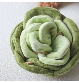 Pups & Bubs Pups & Bubs Plush Dog Toy | Snuffle Green Cabbage