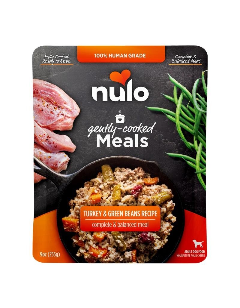 Nulo Nulo Dog Gently Cooked Pouch | Turkey & Green Beans Recipe 9 oz CASE/8