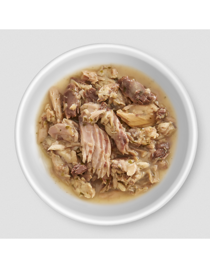 RAWZ RAWZ Aujou Cat Pouch | Shredded Aku Tuna & Mackerel in Broth 2.46 oz single