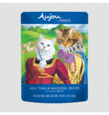 RAWZ RAWZ Aujou Cat Pouch | Shredded Aku Tuna & Mackerel in Broth 2.46 oz single