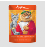 RAWZ RAWZ Aujou Cat Pouch | Shredded Chicken Breast & Pumpkin in Broth 2.46 oz CASE/8
