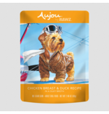 RAWZ RAWZ Aujou Dog Pouch | Shredded Chicken Breast & Duck in Broth 2.46 oz CASE/8