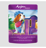 RAWZ RAWZ Aujou Dog Pouch | Shredded Chicken Breast & Pumpkin in Broth 2.46 oz single