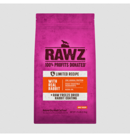 RAWZ RAWZ LID Cat Kibble | Grain Free Rabbit Recipe 1.75 lb