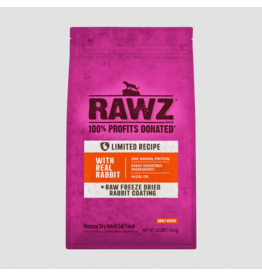 RAWZ RAWZ LID Cat Kibble | Grain Free Rabbit Recipe 3.5 lb
