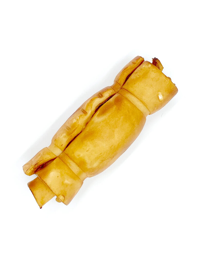 Tuesday's Natural Dog Company Tuesday's Natural Dog Company Dog Chews | Beef Cheek Small Roll 5-6" Bully Dusted